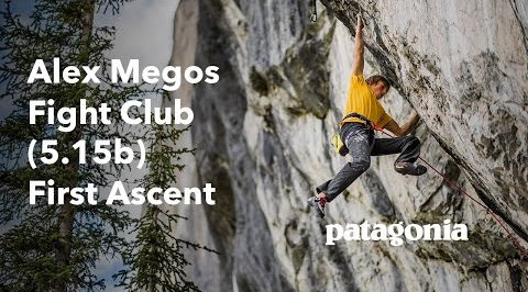 Alex Megos in 'Fight Club' (5.15b) - First Ascent (c) Patagonia
