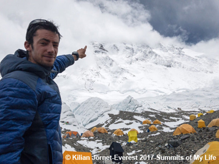 Kilian Jornet besteigt den Mount Everest in Rekordzeit (c) Kilian Jornet, SUUNTO