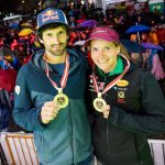 Kilian Fischhuber und Anna Stöhr bei den Österreichischen Staatsmeisterschaften 2017 im Bouldern (c) gruberpictures.at