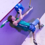 Jakob Schubert beim Boulderweltcup 2017 in Mumbai (c) KVÖ/Ingo Filzwieser