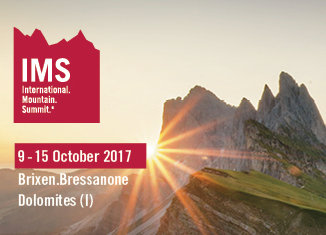 Der International Mountain Summit 2017 packt den Erlebnisrucksack International Mountain Summit 2017