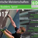 Bayerische Jugendmeisterschaften Bouldern 2017 in Nürnberg