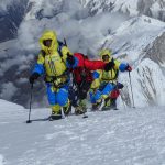 Alix von Melle und Luis Stitzinger am Manaslu (c) Archiv von Melle, Stitzinger