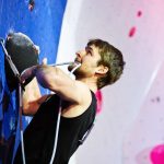 Jan Hojer bei der Deutschen Meisterschaft 2017 im Lead (c) DAV/Vertical Axis