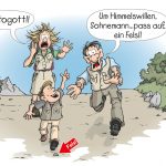 Kinder brauchen Abenteuer: ÖAV plädiert für Entwicklungsspielraum und 'Mut zum Risiko' (c) Österreichischer Alpenverein
