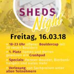 BoulderNight 2018 der Boulder Sheds in Augsburg