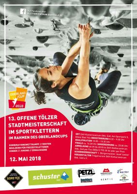 13. Tölzer Stadtmeisterschaft im Klettern (c) DAV Kletterzentrum Oberbayern Süd