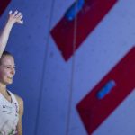 Jessica Pilz feiert ihren ersten Weltcupsieg in Chamonix (c) Heiko Wilhelm