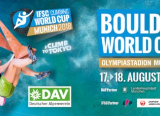Boulderweltcup 2018 Finale im Münchner Olympiastadion Boulderweltcup 2018 Finale im Münchner Olympiastadion