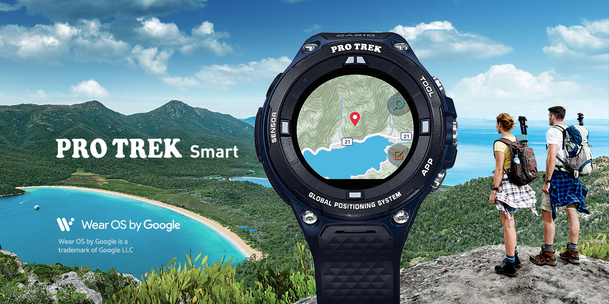 Raus ins Abenteuer mit der smarten Outdoor Uhr WSD-F20A von Casio Pro Trek (c) Foto: Casio