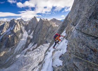 DAV macht sich stark für Nachwuchsförderung im Leistungsbergsteigen Beim Sichtungscamp in Chamonix (c) DAV/Silvan Metz