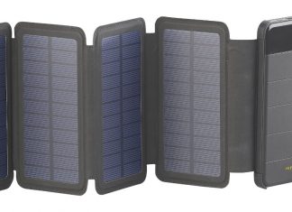 Produktvorstellung: revolt Solar-Powerbank PB-85.s revolt Solar-Powerbank PB-85.s (c) PEARL.Gmbh / www.pearl.de
