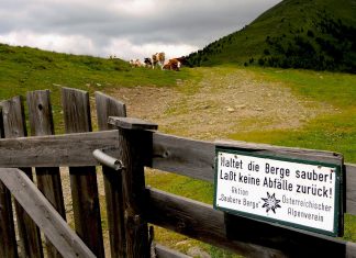 Appell der alpinen Vereine: „Haltet die Berge sauber“ Appell der alpinen Vereine: 'Haltet die Berge sauber' (c) Österreichischer Alpenverein