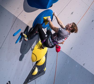 Kletter-WM 2021 in Moskau: Katharina Ritt (c) KVÖ/Wilhelm