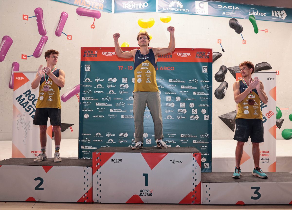 KO Boulder Podium Herren (c) Newspower.it
