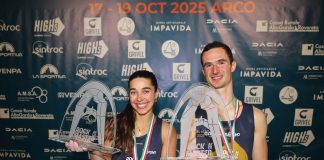 Adam Ondra (CZE) und Brooke Raboutou (USA) gewinnen das Lead-Duell beim Rock Master 2025 Brooke Raboutou und Adam Ondra (c) NewsPower.it