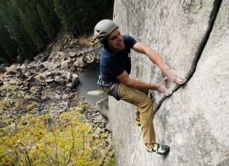 Yosemite Crack Testpiece: Connor Herson on Magic Line (c) Fusis Films