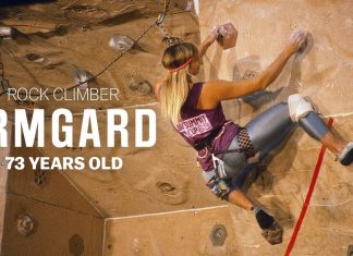 Irmgard Braun: Record Breaking Rock Climber Who Gets Stronger Every Year (c) Hannah Morris Bouldering